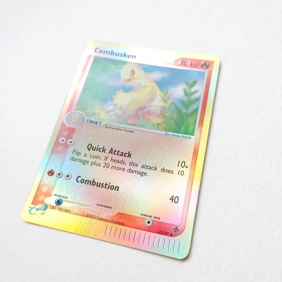 Pokemon Combusken 25/97 2003 reverse holo card - Picture 2 of 3